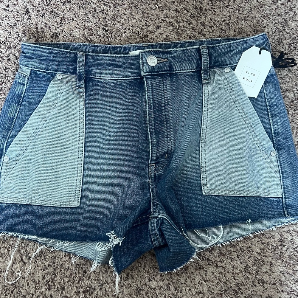 Cleo + wolf Jean shorts